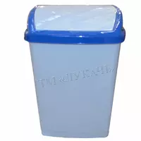 Відро для сміття "Домік" 9л (голубий) (10шт/уп)